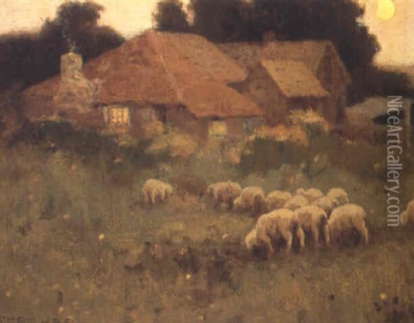 Rustic Idyll Oil Painting - Eanger Irving Couse
