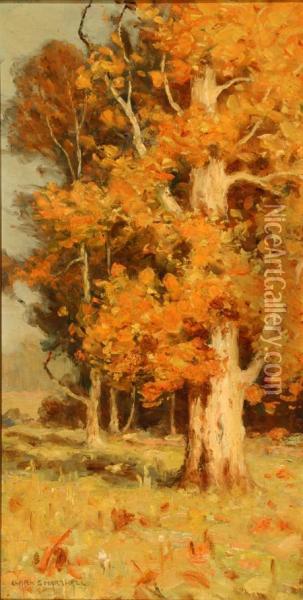 Autumn Landscape Oil Painting - Clark S. Marshall