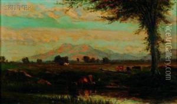 Intervale, New Hampshire Oil Painting - Frank Henry Shapleigh