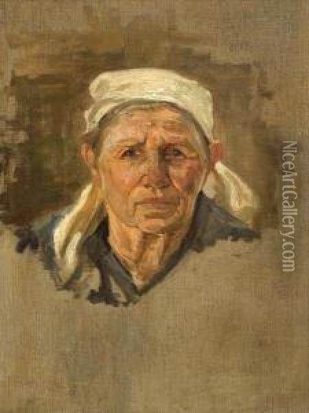 Anciana Oil Painting - Carlos Maria Herrera