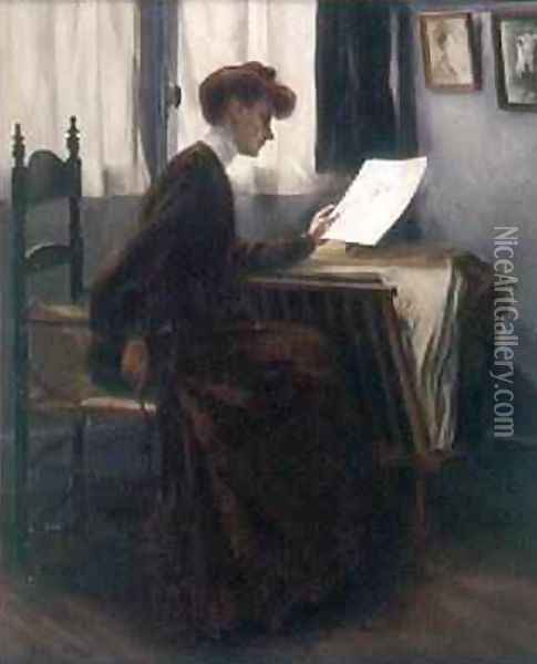 LAmatrice de Dessins, 1904 Oil Painting - Jacques Palyart