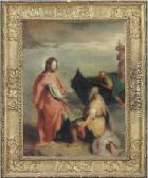 La Chiamata Di Sant'andrea Oil Painting - Federico Fiori Barocci