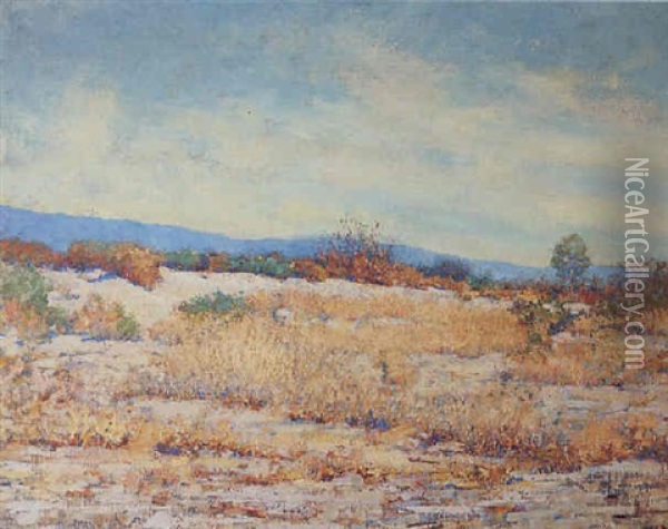 Desert Scene Oil Painting - Alson Skinner Clark