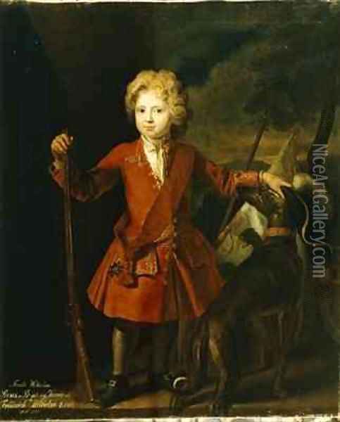 Crown Prince Frederick William I Oil Painting - Samuel Theodor Gericke