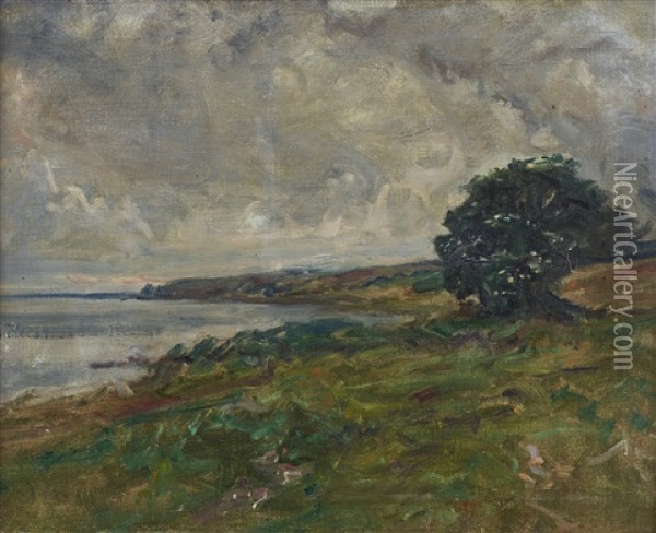 Bramsnes Vig, Sjaellland Oil Painting - Viggo Johansen