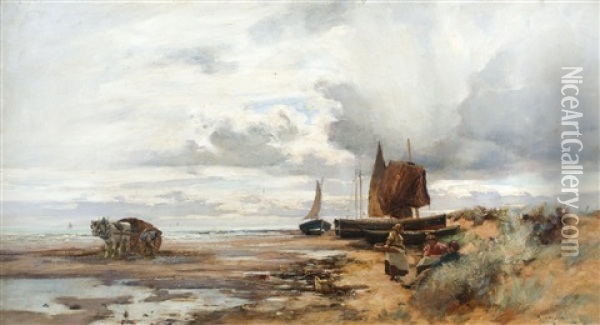 Coastal Landscape Oil Painting - Joe Milne