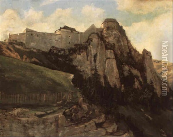 Fort Du Joux Oil Painting - Gustave Courbet