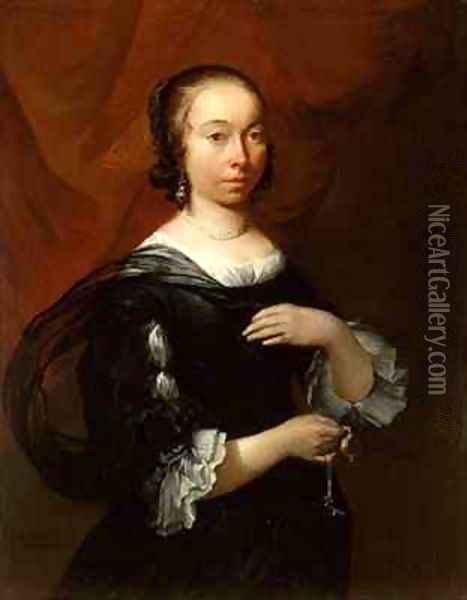 Portrait of a Lady Oil Painting - Jacob Esselens