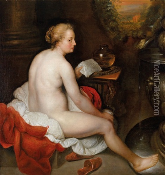 Bathseba Mit Dem Brief Konig Davids Oil Painting -  Rembrandt van Rijn