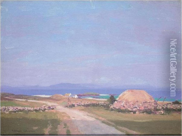 The Isle Of Tiree Oil Painting - George Houston