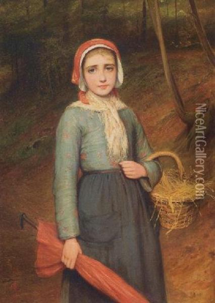 Off The Market Oil Painting - Charles Sillem Lidderdale