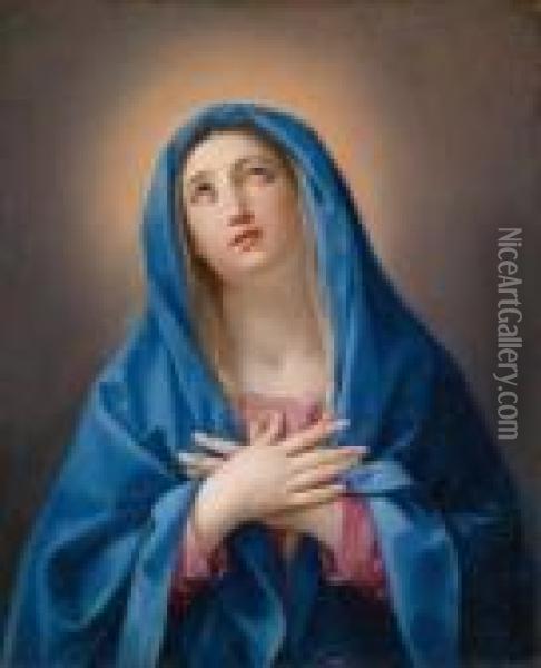 Die Heilige Jungfrau Im Gebet Oil Painting - Guido Reni