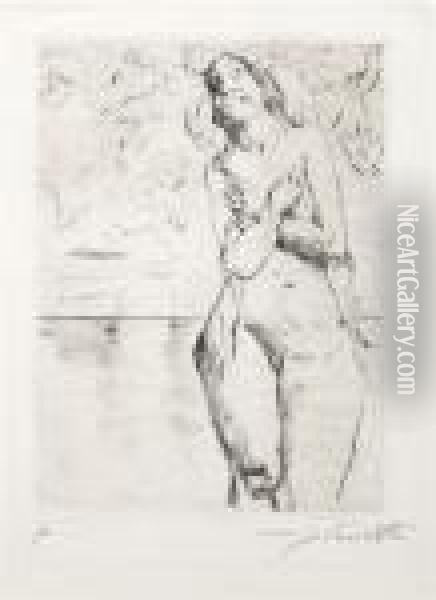 Die Geburt Der Venus Oil Painting - Lovis (Franz Heinrich Louis) Corinth