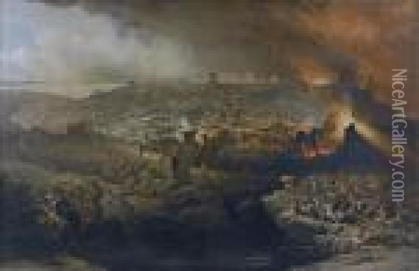 Jerusalem Oil Painting - David Roberts