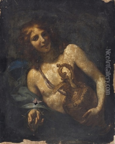 Ganymede Oil Painting - Baldassare Franceschini