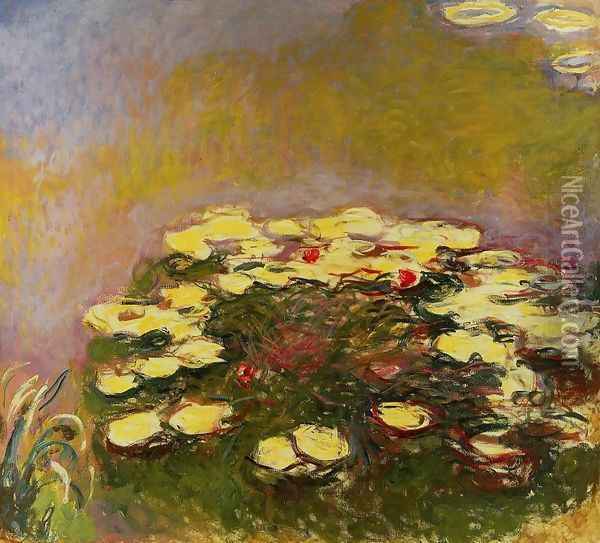 Water-Lilies 31 Oil Painting - Claude Oscar Monet