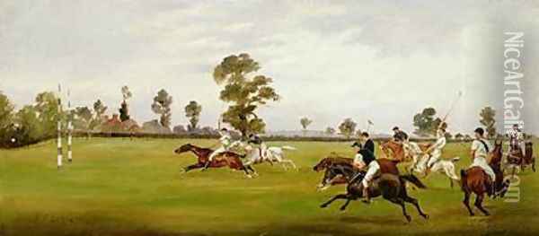 Polo 1893 Oil Painting - Henry Frederick Lucas-Lucas
