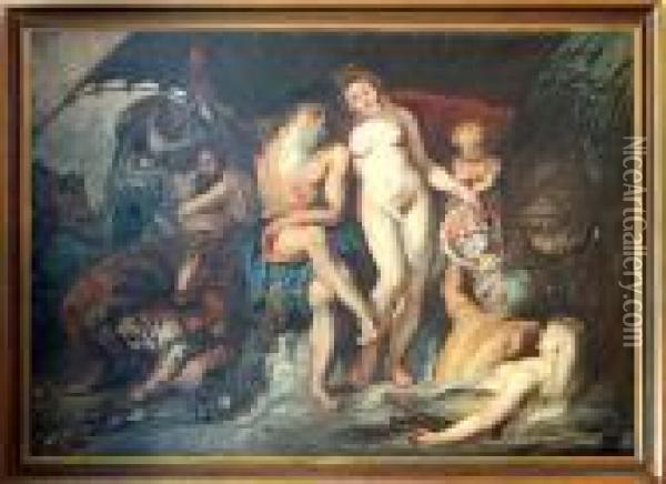 Neptun Und Amphitrite Oil Painting - Peter Paul Rubens