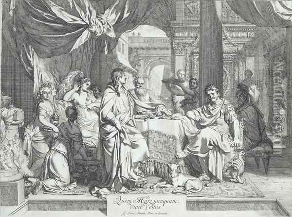 Cleopatra Oil Painting - Gerard de Lairesse