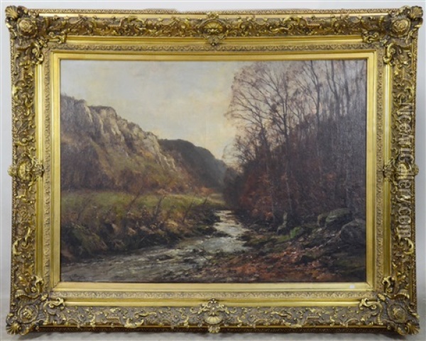 Vue D'environ De Spa Oil Painting - Joseph Charles Francois