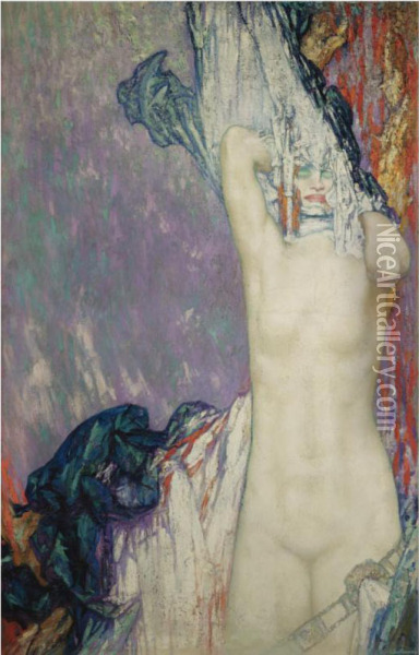 Salome Oil Painting - Pierre Amedee Marcel-Beronneau