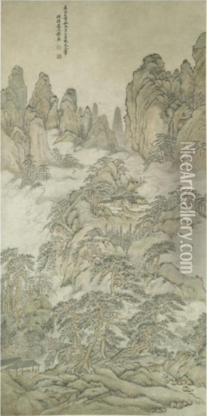 Landscape Oil Painting - Huang Ding