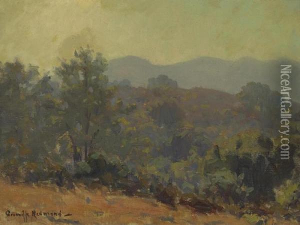 Sketch Of Rolling Hills Oil Painting - Granville Redmond