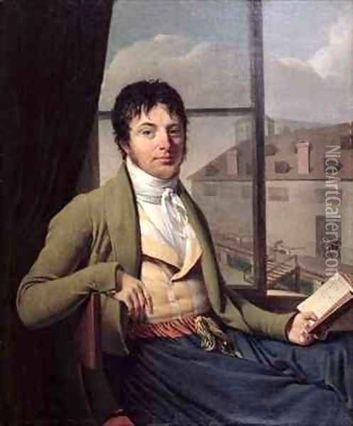 Jean Antoine Chaptal (1756-1832) Comte de Chanteloupe Oil Painting - Louis Bouchot