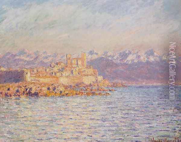 The Bay Of Antibes Oil Painting - Claude Oscar Monet