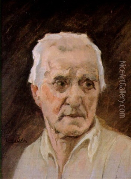 Auto-retrato Oil Painting - Emilio Sala Frances