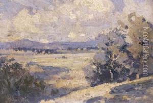 Across The Grazing Country Oil Painting - Theodore Penleigh Boyd
