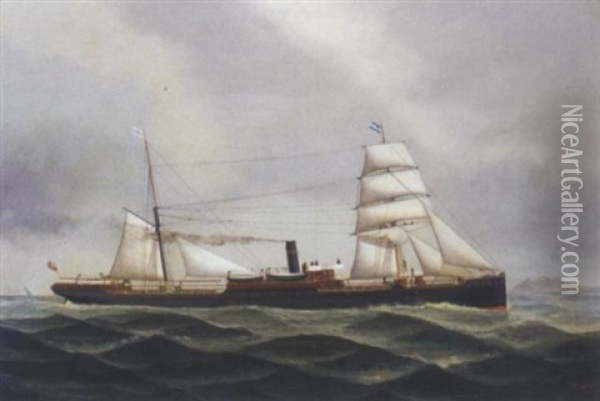 The British-registered Steamer 