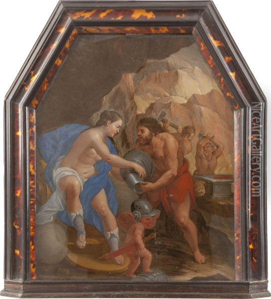 Scena Mitologica Oil Painting - Luca Giordano