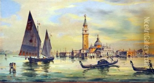 Venice Oil Painting - Marco Grubas