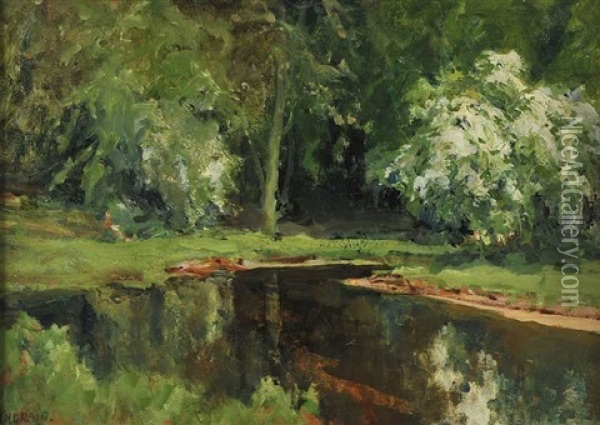 Spring In Glendun Oil Painting - James Humbert Craig