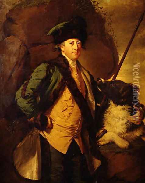 Portrait of John Whetham of Kirklington (1731-81), 1781 Oil Painting - Josepf Wright Of Derby