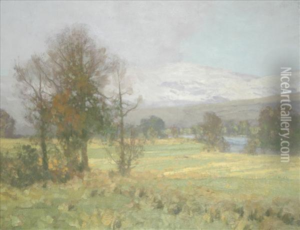 Spring In Thehighlands Oil Painting - George Houston