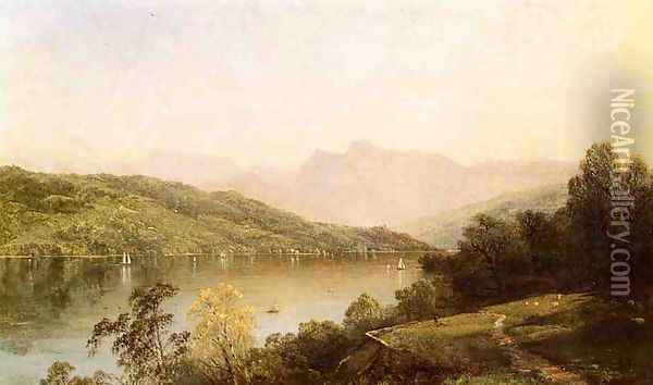 The Langsdale Pike I Oil Painting - John Frederick Kensett