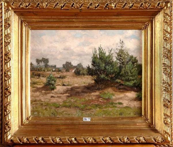 Paysage De Campine Oil Painting - Theodore Baron