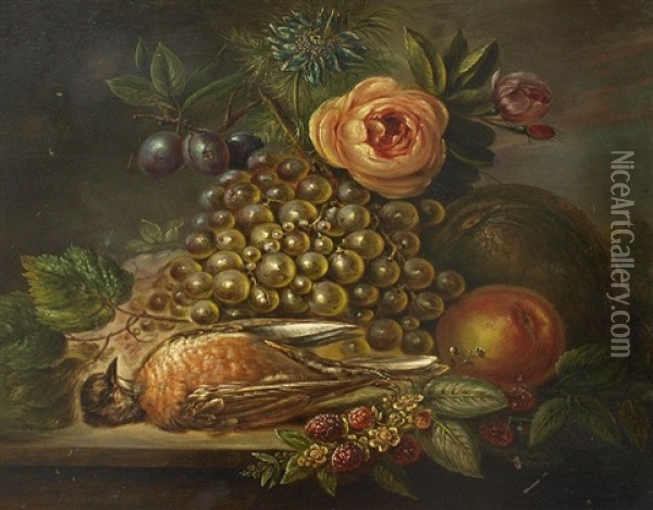 Still Life Oil Painting - Cornelius de Beet