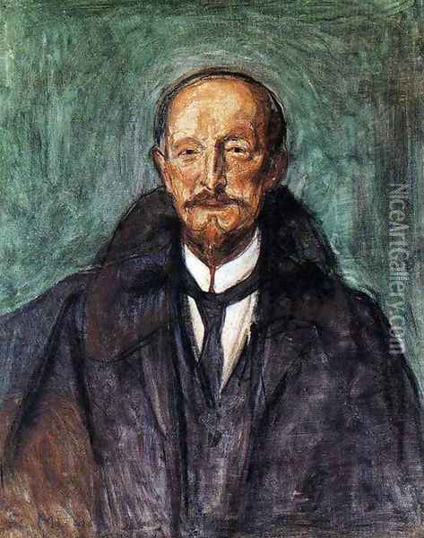 Albert Kollmann Oil Painting - Edvard Munch
