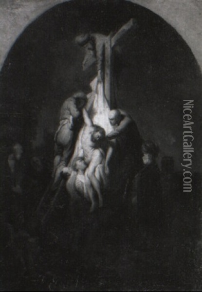The Descent From The Cross Oil Painting -  Rembrandt van Rijn