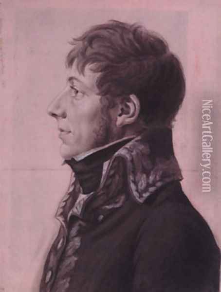 Jean-Victor Moreau Oil Painting - Charles Balthazar J. F. Saint-Memin