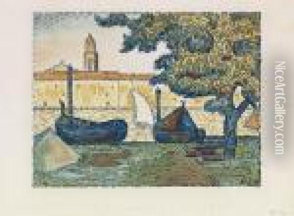 Saint Tropez Ii Oil Painting - Paul Signac