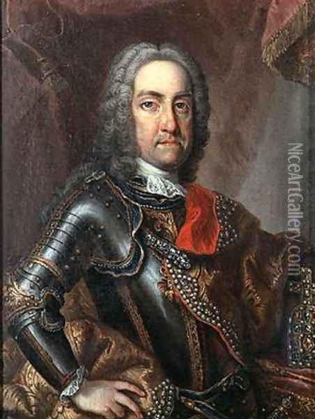 Charles VI 1685-1740 Holy Roman Emperor Oil Painting - Etienne Liotard