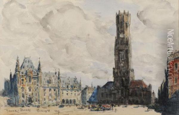 Bruges Oil Painting - Frank Myers Boggs
