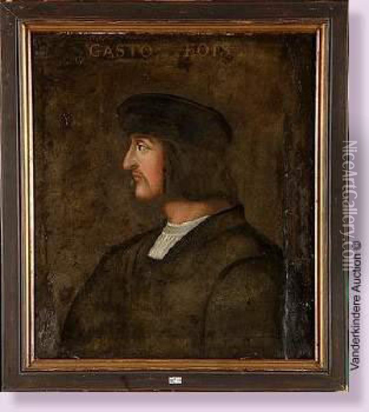 Portrait De Gaston De Foix Oil Painting - Giorgione