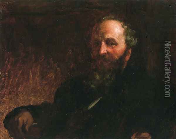 Portrait of James G. Wilson Oil Painting - Eastman Johnson