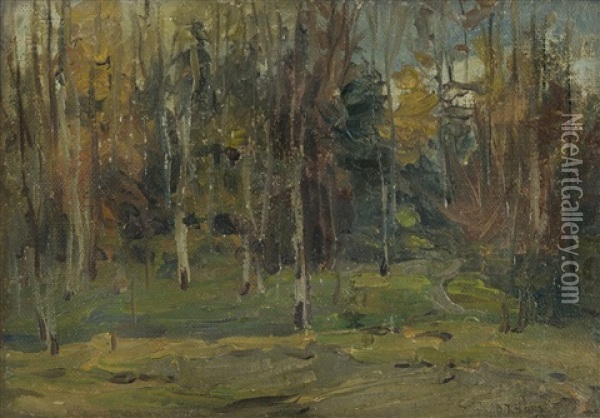 Spring Woods Oil Painting - Vasili Dimitrievich Polenov