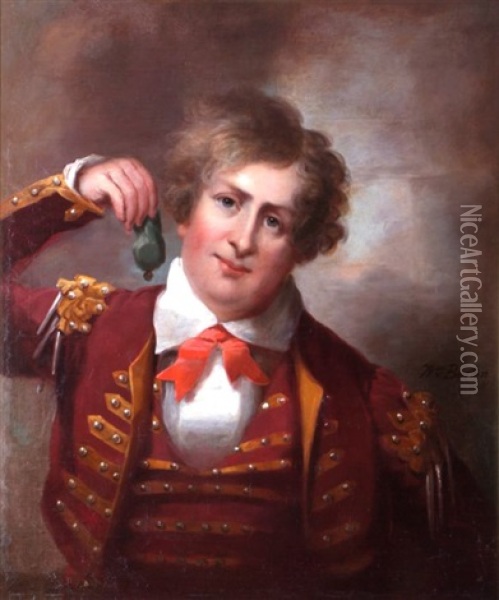 Portrait Of William Burton Oil Painting - Thomas Lawrence